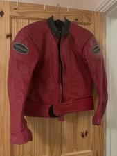 Red Vanson leather jacket size 44