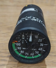 RAF Aircraft Jaeger Compressor Speed Tachometer Indicator Gauge 64520-722-3