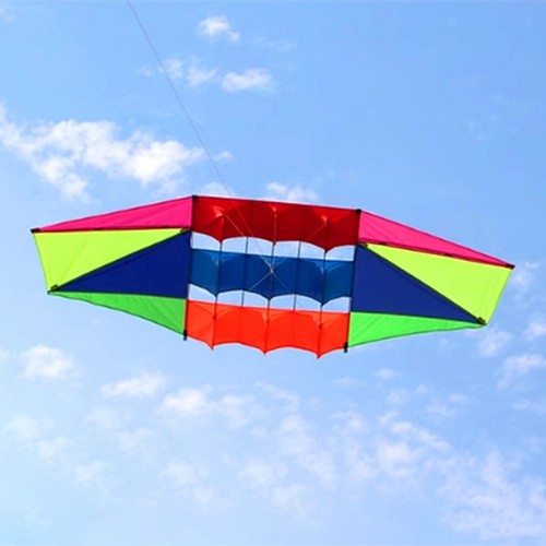 Colorful kite giant surfing - colorful,
