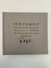 ROWHOUSE Gray Photo Album