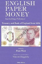 English Paper Money, Pam West,  Paperback