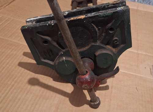 Bench vice large - steel, 2