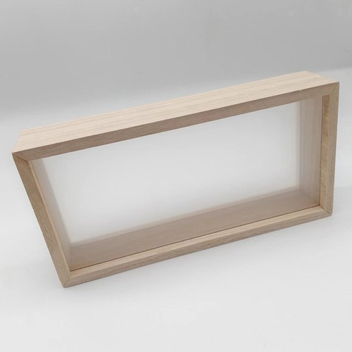 Wooden shadow box frame - wooden,