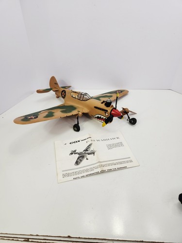 Vintage cox warhawk - p-40,
