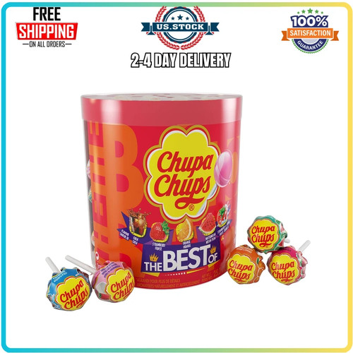 Chupa chups lollipops - lollipops, assorted