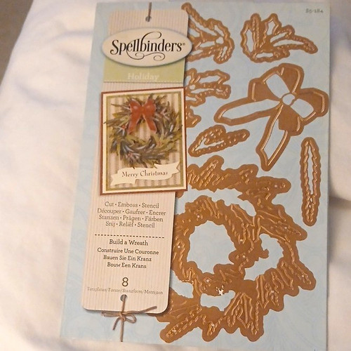 Spellbinders holiday build - holiday, a