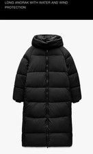 BNWT Zara Long Anorak Puffer