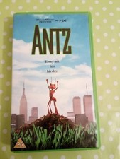 Dreamworks ANTZ- Video VHS- Collectable PG- Animated Full Colour Movie Film