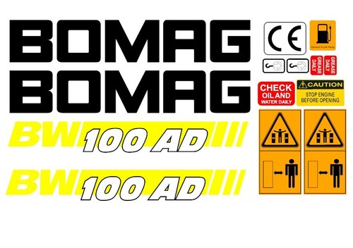Bomag 100ad vibrating - bomag, bw