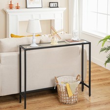 Console Table Tempered Glass