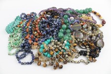 1.5kg Bulk Gemstone Jewellery Tigers Eye Amethyst Rose Quartz