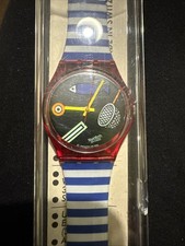 A Scarce 1993 Swatch Limited Edition Olympic Watch GR114 FRITTO MISTO Exc Cond