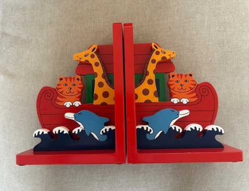 Red wooden noah - wooden, noah's