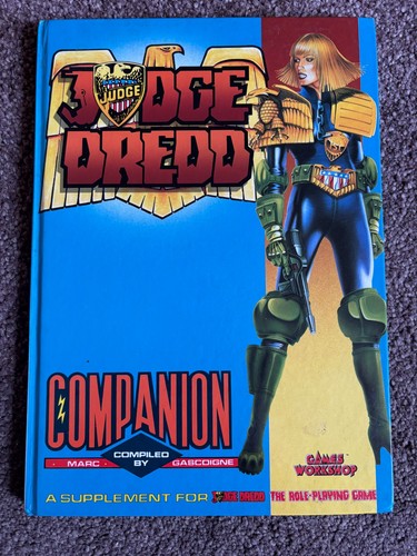 Judge dredd companion 1987 rpg - judge,