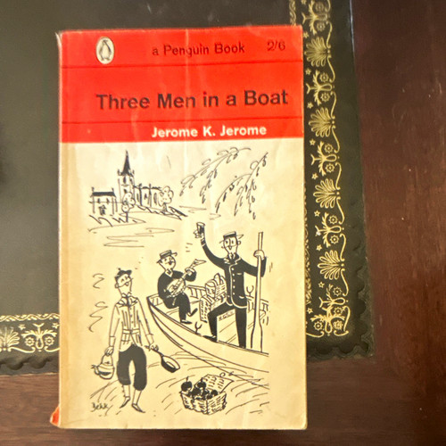 Penguin books three men - books,