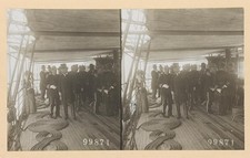 Theodore Roosevelt on deck of