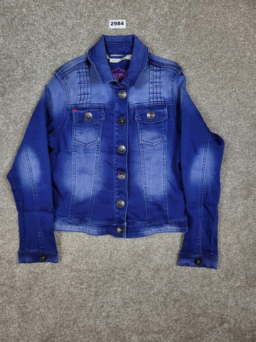 Next girls blue denim - blue, jacket