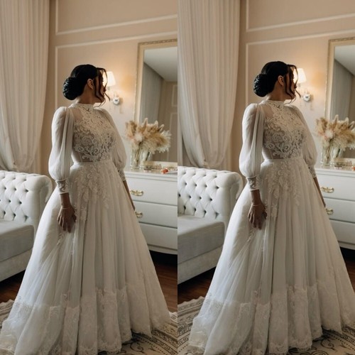 Vintage wedding dresses - wedding, lace