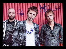 MUSE ENTIRE BAND AUTOGRAPHED