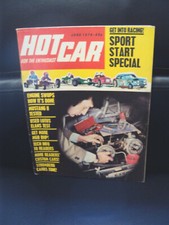 Vintage Hot Car Magazine June