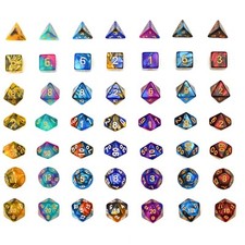 7 Dice Set Poly For RPG Role
