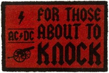 AC/DC Doormat Rock Band