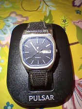 Vintage Pulsar by Seiko Watch- Stainless Steel - Japan Excellent Condition 