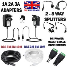 12V 1A 2A AC/DC UK Power