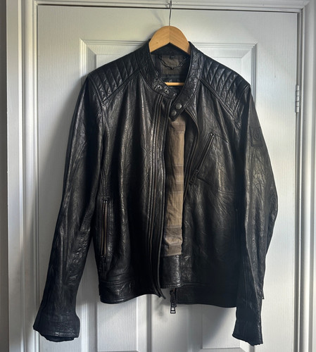 Belstaff leather outlaw large