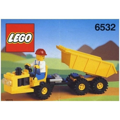 Vintage lego set 6532 diesel - vintage,