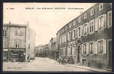 Old postcard Boulay, Rue de
