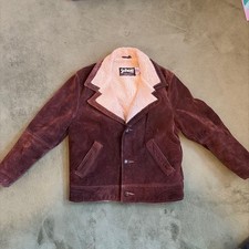 Schott Suede Boa Ranch Jacket