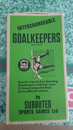 Original boxed subbuteo - original,