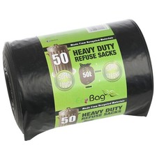 50 Refuse Sacks Heavy Duty 50