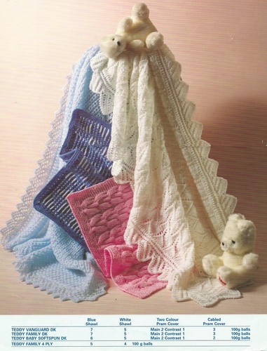 Baby blanket knitting - knitting, pattern