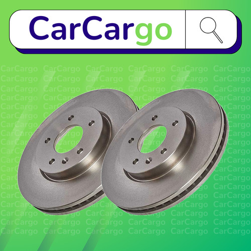 Vented front brake discs - vented,