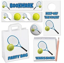 Tennis Party Bags Fillers Favours Goody Birthday Events Kids Boys Girls