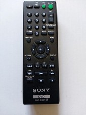 SONY RMT-D198P DVD Player REMOTE FOP DVP-SR170 DVP-SR160/SR150
