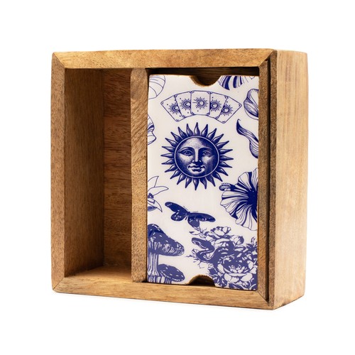 Two section tarot box - section,