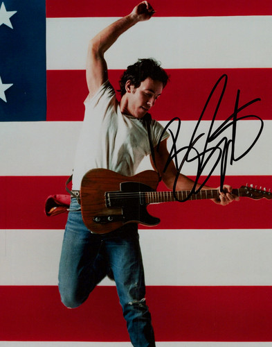 Bruce springsteen signed - springsteen,