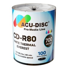 200 x Blank CD-R ACU-DISC
