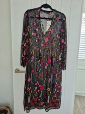 Zara Embroidered Dress M-L
