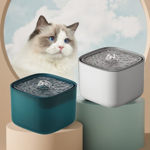 Silent automatic cat water - cat,