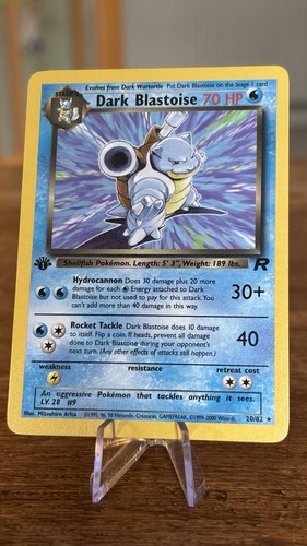 Pokémon tcg dark blastoise - tcg,