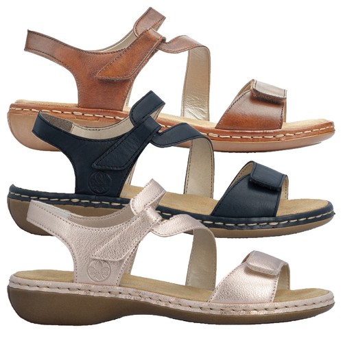 Rieker womens leather sandals - womens,