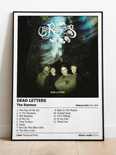 THE RASMUS - Dead Letters | Music Album Cover Print Poster | A4, A3, A2, A1