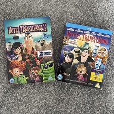 Hotel Transylvania Blu Ray Disc & Hotel Transylvania 3 DVD