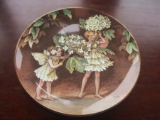 A Flower Fairy Plate  "The Guelder Rose fairy "