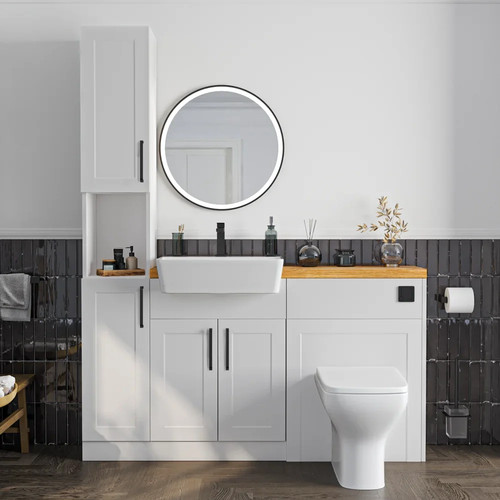 Oliver white shaker fitted - oliver,