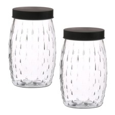 Glass storage jar - storage, food